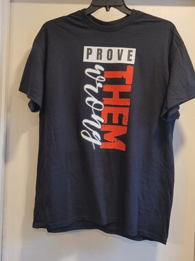 New 'Prove Them Wrong' Graphic Tee XL Unisex